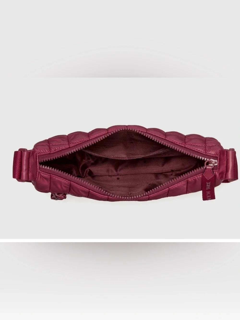 Kate Spade CAMDEN Quilted Crossbody Sling Bag in Deep Berry NWT